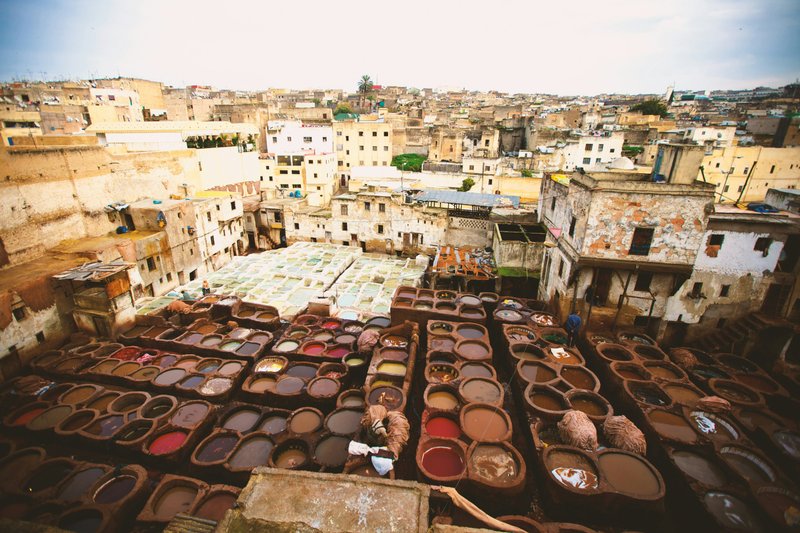 Fes cityscape