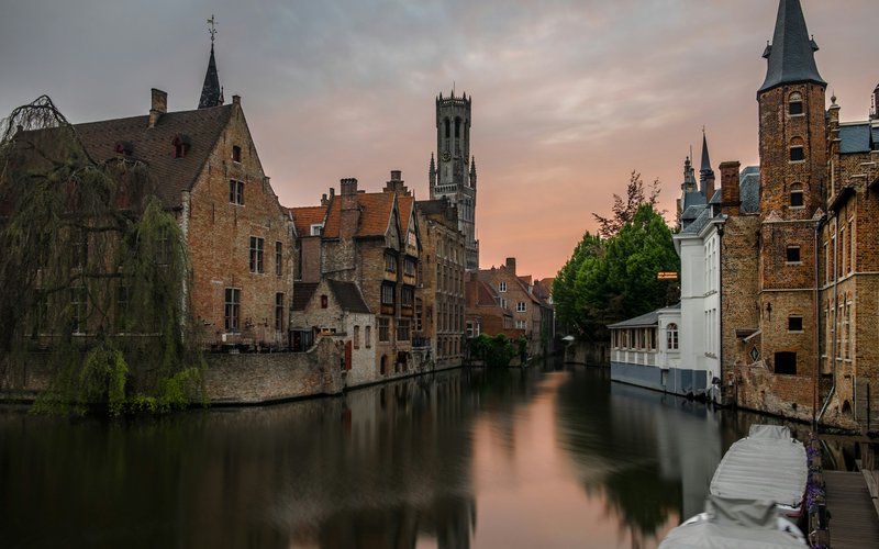 Bruges cityscape