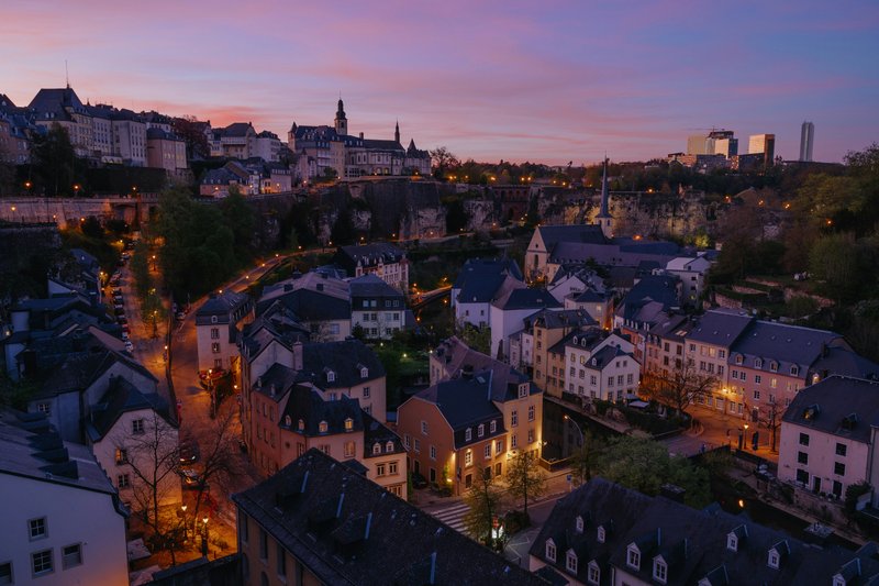 Luxembourg cityscape
